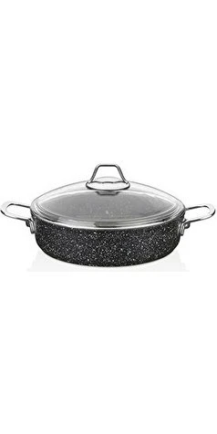 Falez Black Line 30 cm Karnıyarık Tenceresi - Resim 3