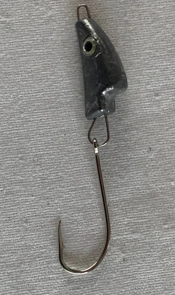 ECOTACKLE 10 GRAM GRİ RENKLİ BALIK KAFALI ZOKA ürün görseli 1