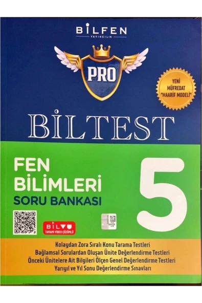 5. SINIF BİLTEST FEN BİLİMLERİ SORU BANKASI - 2025 YENİ MÜFREDAT ürün görseli 1