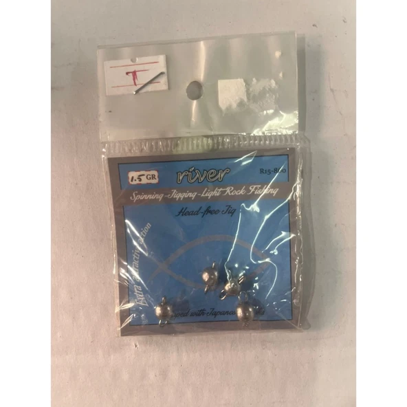 RİVER R15-860  ( 1,5  GRAM ) GRİ RENKLİ TOP BAŞLI  AĞIRLIK İĞNESİZ ürün görseli 1