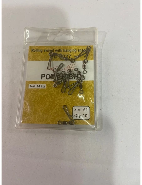 PORT FISH SİZE 6#BL -3027 HIZLI DEĞİŞTİRME KLİPSİ ürün görseli 1