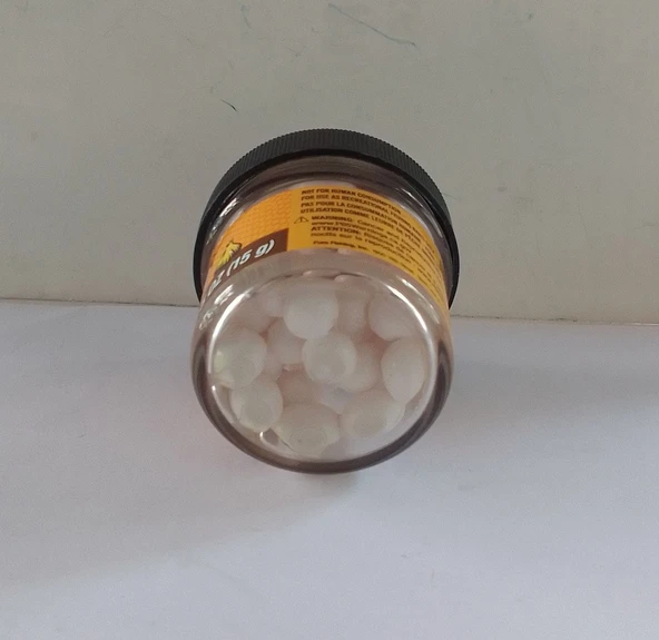 BERKLEY POWERBAİT SARIMSAKLI YUMURTA  BEYAZ RENK ALABALIK YEMİ 54992 ürün görseli 1