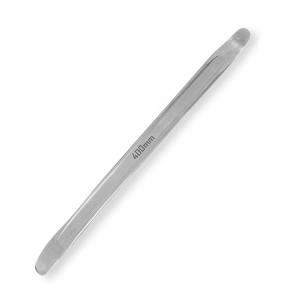 EL500 Oluklu Levye 400MM Gümüş Gri Profesyonel ve Hobi Amaçlı ürün görseli 1