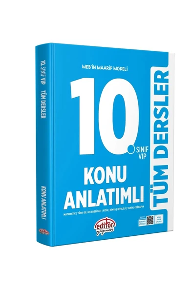 Maarif Modeli 10. Sınıf VİP Tüm Dersler Konu Anlatımlı ürün görseli 1