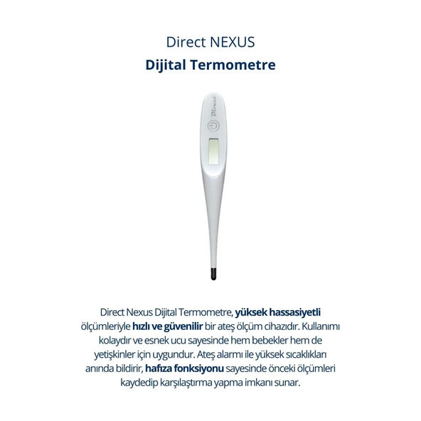 Direct Nexus Dijital Çubuk Ateş Ölçer - Resim 3