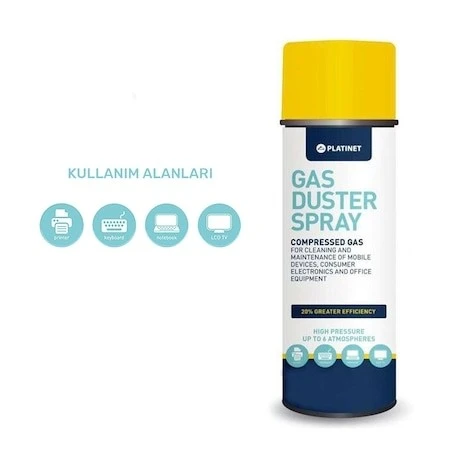PLATİNET PFS-5130 Basınçlı Hava Temizleme Spreyi ürün görseli 1