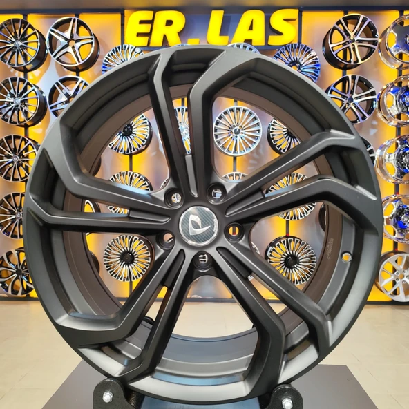 BK-5620 8*19 5*112 ET45 57.1 MAT BLACK JANT 4 lü Takım ürün görseli 1