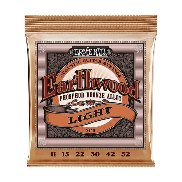 Eriıe Ball 2148 Super Slinky Acoustic Phosphor Bronze (11-52) Akustik Gitar Teli ürün görseli 1