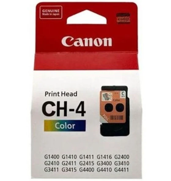 CANON CH-4 Renkli Baskı Kafası 0694C002 G2410 G2411 G3410 G3411 G4410 G4411 ürün görseli 1