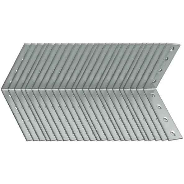 Mobilya Dolap Duvar Sabitleme 50 ADET Metal Köşebent 20x80x80 mm Bağlantı Aparatı L Demiri Gönye ürün görseli 1