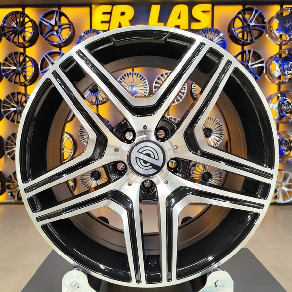 EXP-HBC0029 8*17 5*112 ET35 66.6 BLACK JANT 4 lü Takım ürün görseli 1