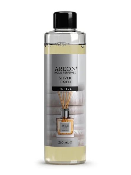 Areon Home Perfume Classic Refill 260 ml Silver Linen ürün görseli 1