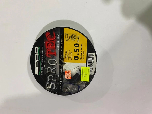 Spro Tec Profesyonel Japon Üretimi 0.50 MM ,180 METRE Misina ürün görseli 1