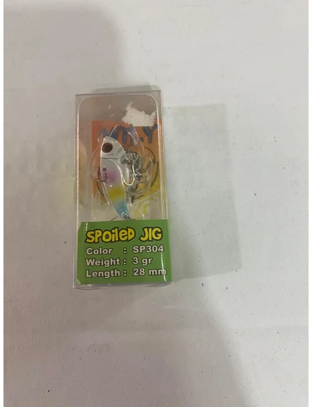 WİLY SPOİLED JİG COLOR:SP304 (3 GRAM) VİBRASYON YEM ürün görseli 1