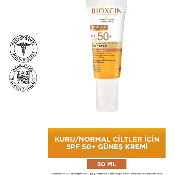 Bioxcin Spf 50+ Güneş Kremi 50 ml Kuru ve Normal Cilt - Resim 2