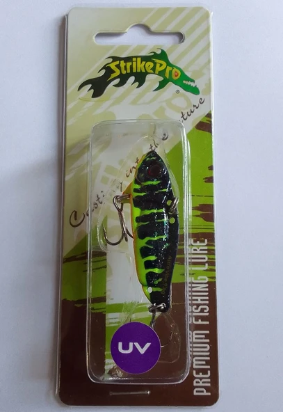 STRİKE PRO PJG-005A-UV GF01-UV VİBRASYON SUNİ BALIK YEMİ 4.5CM ürün görseli 1