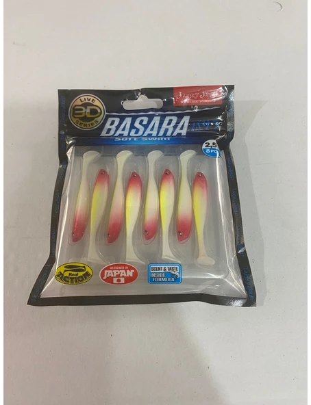 LUCKY JOHN BASARA SOFT SWİM 2.5'' (6.35)140402-TR005 SİLİKON YEM ürün görseli 1