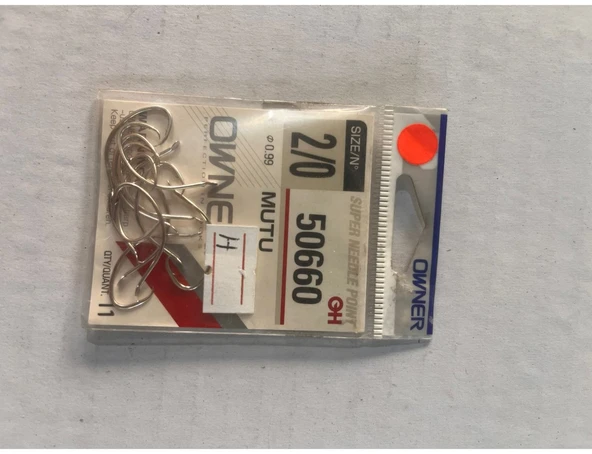 OWNER MUTU 50660 NO:2/0 OLTA İĞNESİ ürün görseli 1