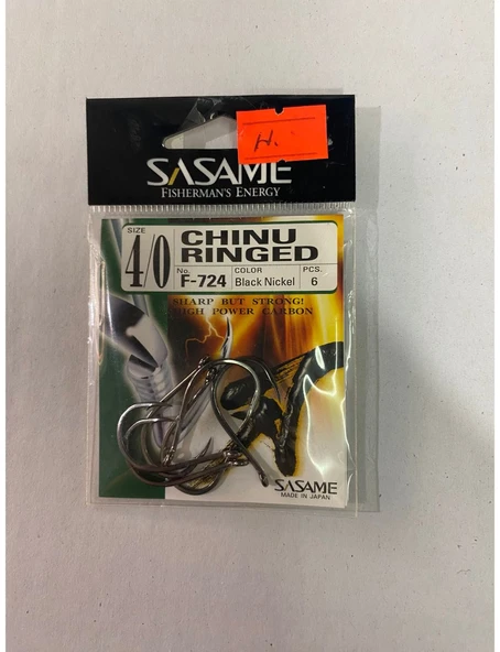 SASAME CHINU RİNGED F-724 NO :4/0  OLTA İĞNESİ ürün görseli 1
