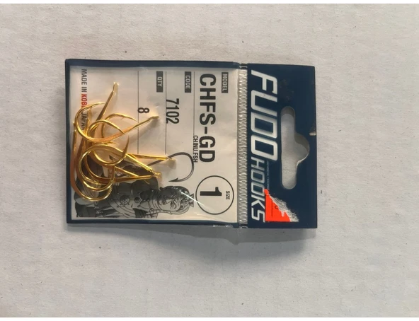 7102 CHİNU FSH ALTIN SARISI  NO: 1 OLTA İĞNESİ ürün görseli 1