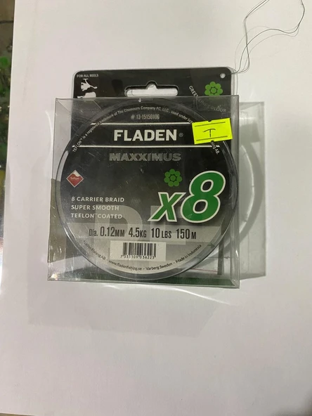 Fladen Maxxımus 0.12 MM X8 Katlı İp Misina ürün görseli 1