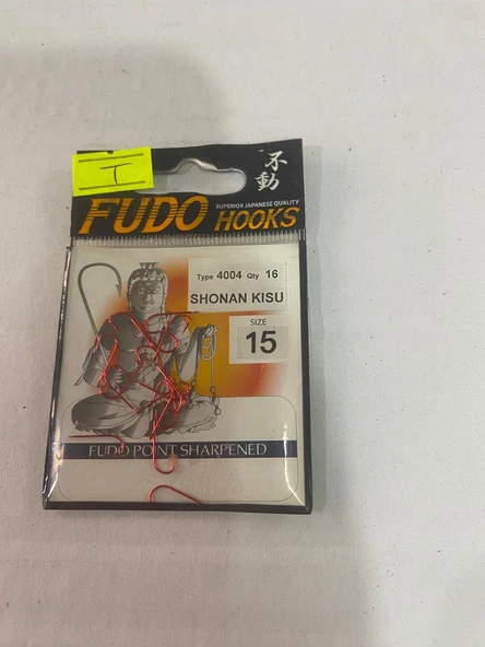 HOOKS SHONAN KISU 4004 NO:15 OLTA İĞNESİ ürün görseli 1