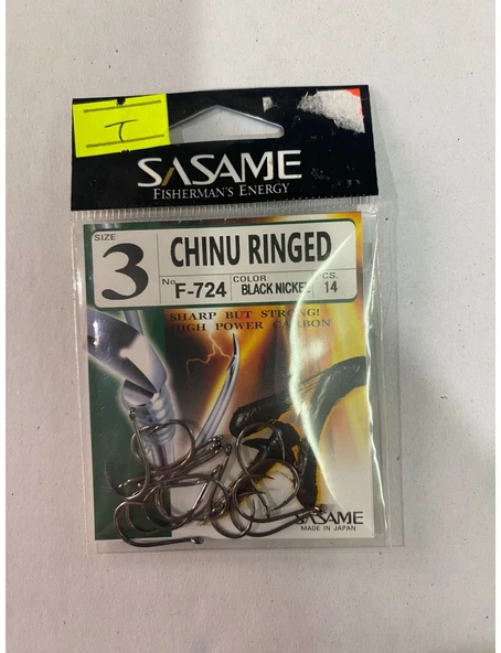 SASAME CHINU RİNGED F-724 NO : 3 OLTA İĞNESİ ürün görseli 1