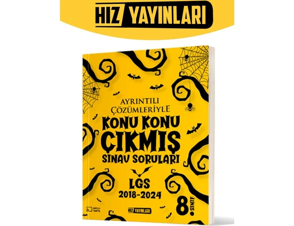 8. Sınıf Konu Konu LGS Çıkmış Sınav Soruları 2018 - 2024 ürün görseli 1