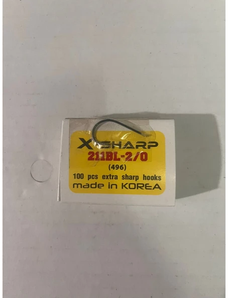 RİVER X-SHARP 211BL-2/0 (496) OLTA İĞNESİ ürün görseli 1
