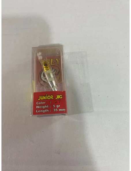 WİLY JUNİOR JİG COLOR:29 (5 GRAM) VİBRASYON YEM ürün görseli 1