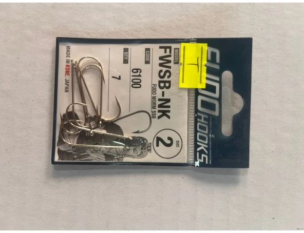 HOOKS FWSB-NK6100 NO: 2 OLTA İĞNESİ ürün görseli 1