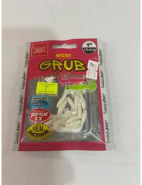 LUCKY JOHN MICRO GRUB :140159-026 SİLİKON  YEM ürün görseli 1