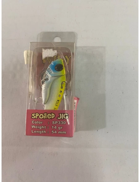 WİLY SPOİLED JİG COLOR:SP330 (14 GRAM) VİBRASYON YEM ürün görseli 1