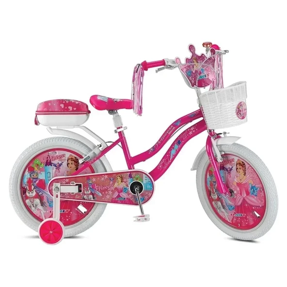 ÜMİT 2008 PRINCESS-SEPET-V-KIZ ÇOCUK BİSİKLETİ 20 JANT PEMBE ürün görseli 1
