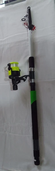 BLUE FOX MAKİNE SL 500 VE CAPTAİN EAGLE 1720  KAMIŞ OLTA TAKIMI 3 METRE ürün görseli 1
