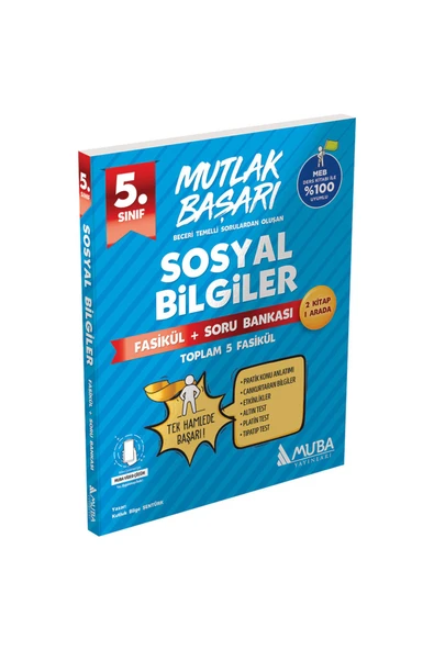 MB 5.Sınıf Sosyal Bilgiler Fasikül + Soru Bankası ürün görseli 1