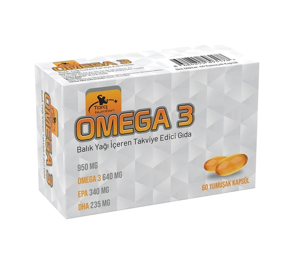Torq Nutrition Omega-3 60 Kapsül ürün görseli 1
