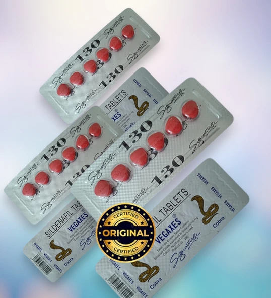 Orjinal Kirmizi Cobra 130MG 6'lı x 3 Dizi Kobra vücut geliştirme takviye ve enerji takviyesi Tablet ürün görseli 1