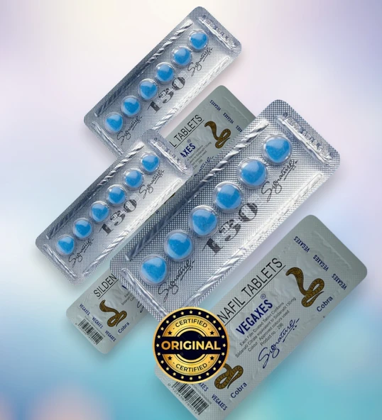 Orjinal Mavi Cobra 130MG 6'lı x 3 Dizi Kobra vücut geliştirme takviye ve enerji takviyesi Tablet ürün görseli 1