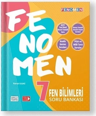 Gama Yayınları 7. Sınıf Fen Bilimleri Fenomen Soru Bankası Yeni 2022 ürün görseli 1