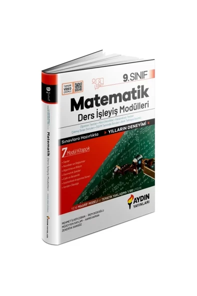 Aydın 9. Sınıf Matematik Ders İşleyiş Modülleri ürün görseli 1