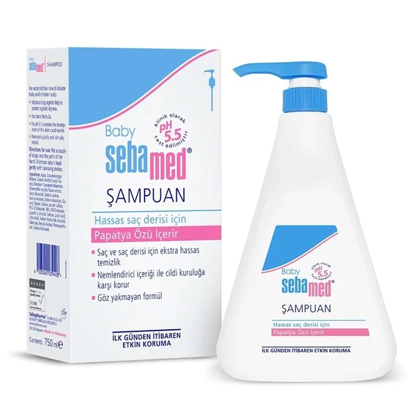Sebamed Bebek Şampuanı 750ML Pompalı (Fırsat Pk) ürün görseli 1
