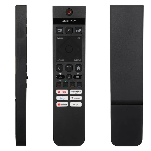 Huayu Phılıps Hph261 Ses Komutsuz Netflıx Dısney Plus Youtube Prıme Vıdeo Tuşlu Lcd Led Tv Kumanda ürün görseli 1