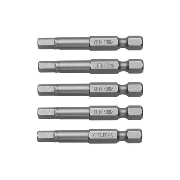 CETA FORM CB/1940 Çelik Bits Alyan Uç Seti 4mm x 50mm  24'lü Paket ürün görseli 1