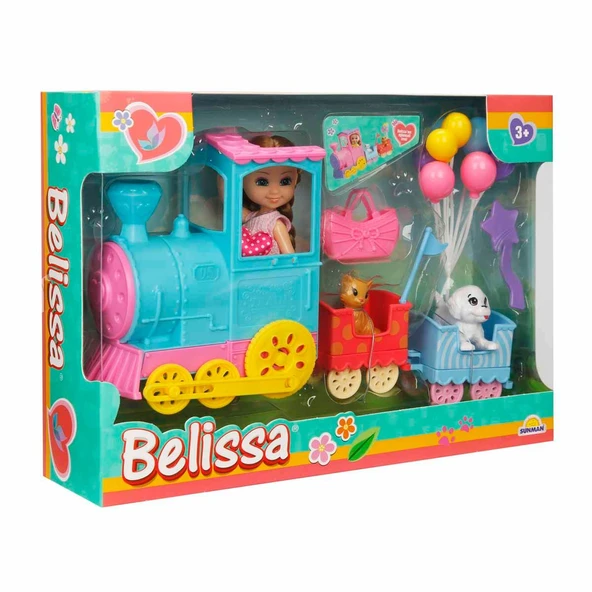 Belissa’nın Mavi Tren Yolculuğu ve Sevimli Hayvanları 53821 ürün görseli 1