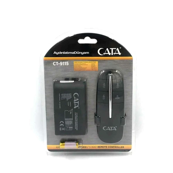 Cata Ct 9115 3X1000 3lü Aydınlatma Kumandası ürün görseli 1
