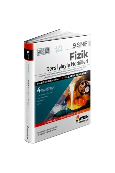 Aydın 9. Sınıf Fizik Ders İşleyiş Modülleri ürün görseli 1