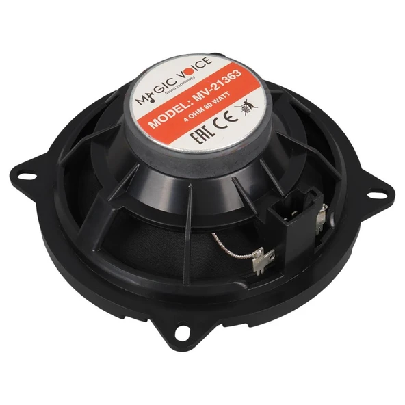 PTTAVM: Magicvoice MV-21363 5 İnç 13Cm 120 Watt Tekli Plastik Kasa