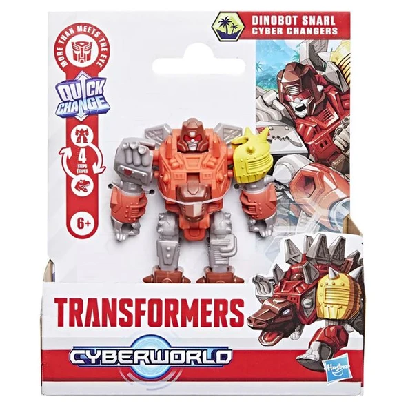 Transformers Cyberworld Dönüşen Araçlar G0746 G1042 Dinobot Snarl ürün görseli 1