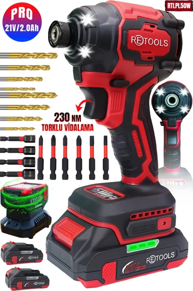 Retools 230 NM Torklu Vidalama - Resim 1